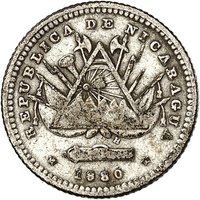 Nicaragua, Republik: 5 Centavos 1880