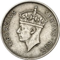 Britisch Ostafrika: 1 East African Shilling